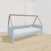 Manish-h Saga Børneseng 90x200 - Sky Blue