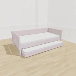 Manis-h Liv Børneseng med Gæsteseng 90x200 - Natural Rose