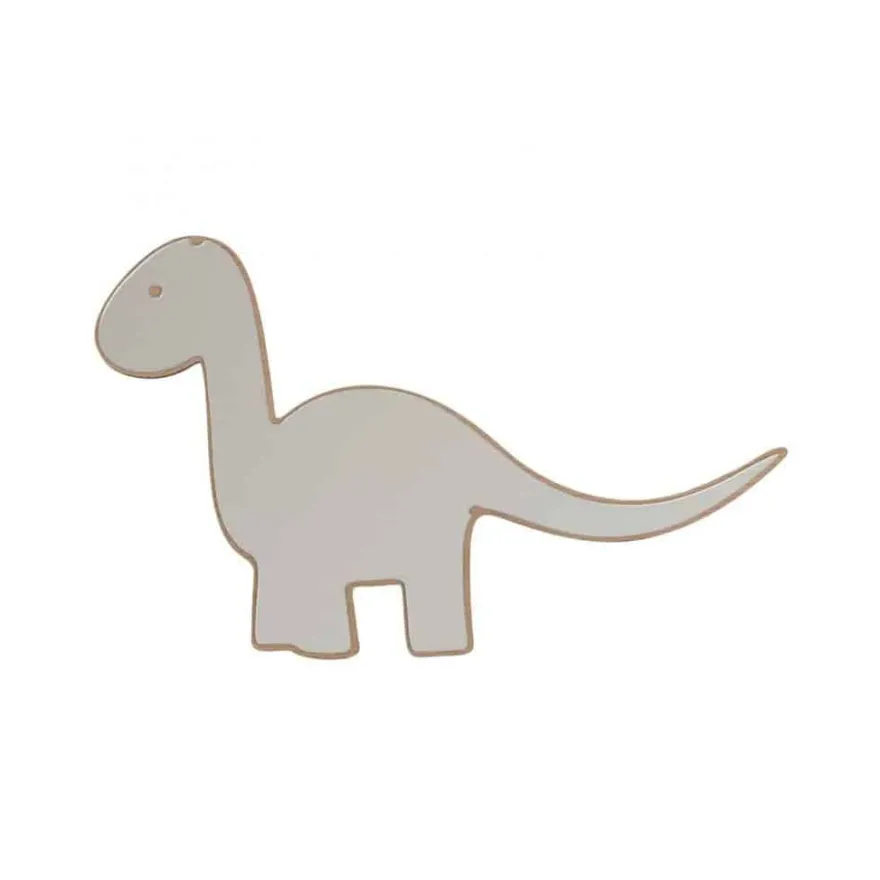 Maseliving dino spejl - egetræ