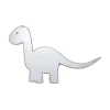 Maseliving dino spejl - valnød