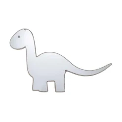 Maseliving dino spejl - valnød