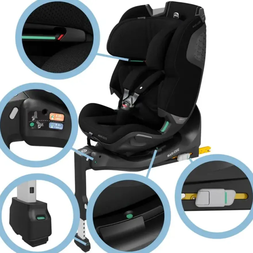 Maxi-Cosi Emerald 360 Pro - Authentic Black