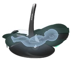 Maxi-Cosi PEBBLE 360 PRO2 TWILLIC GREEN
