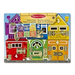 Melissa & Doug Aktivitetslegetøj - Låsebræt