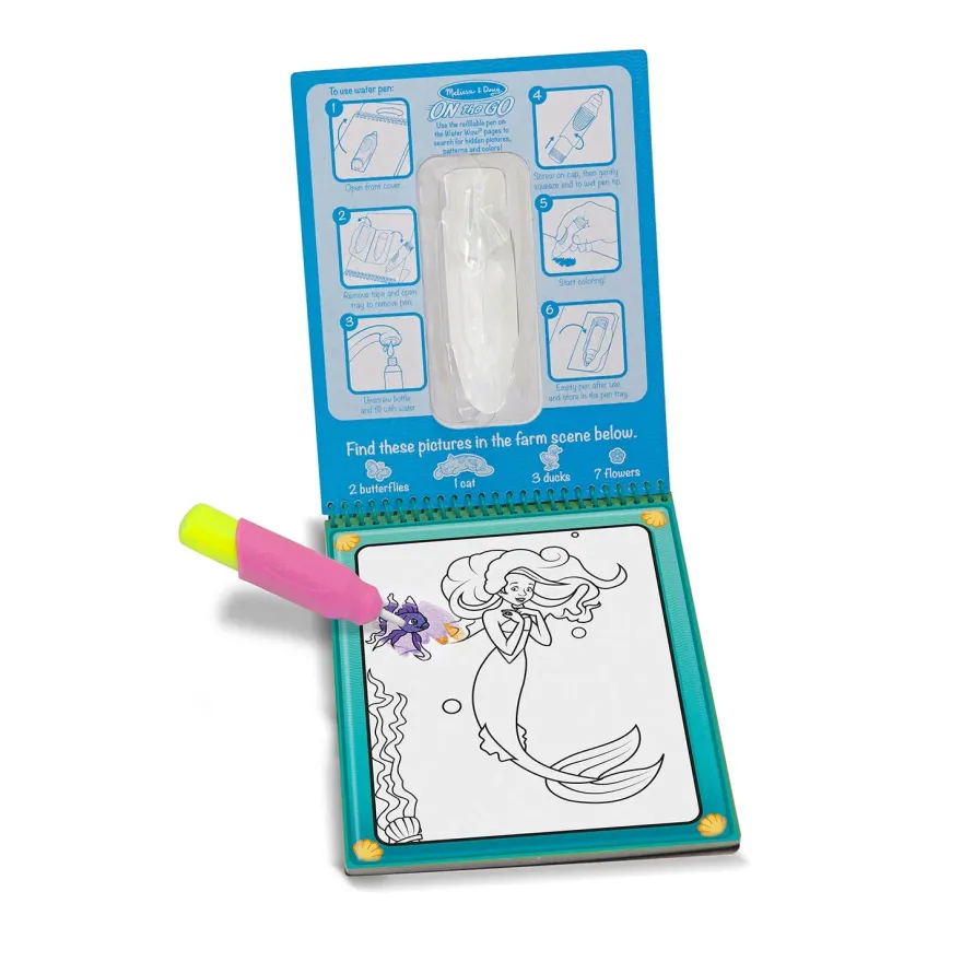Melissa & Doug Malebog "Water Wow!" - Fairy Tale