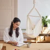 Membantu Basic slyngevugge økologisk bomuld - beige