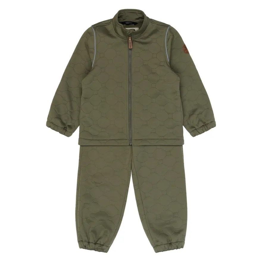 Mikk-Line Termosæt Soft - Dusty Olive