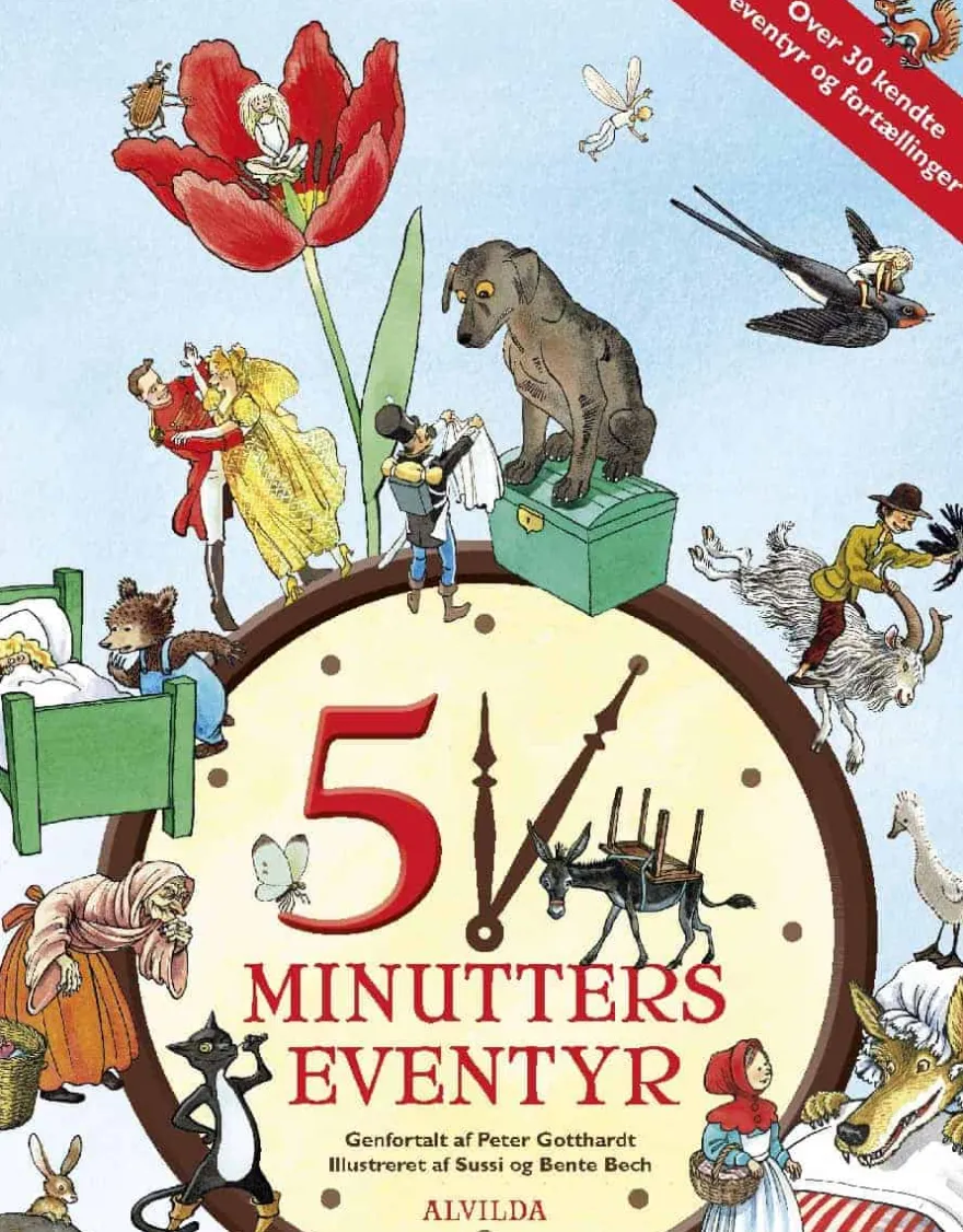 5-minutters eventyr - 32 kendte eventyr og fortællinger