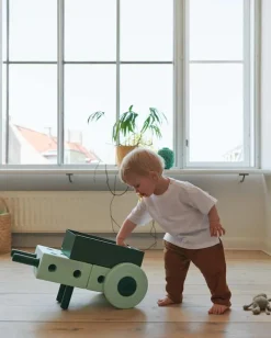 Modu 3-in-1 Gåvogn Ocean Mint / Forest Green