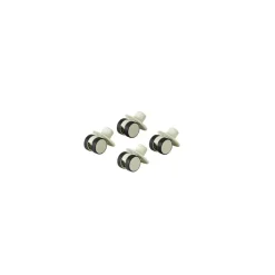 Modu 4 x Swirly wheels Dusty Green