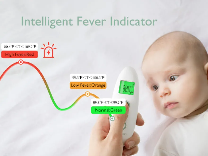 Momcozy Berøringsfrit pande- og øretermometer