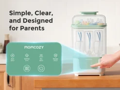 Momcozy 4-i-1 flaskesterilisator