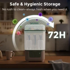 Momcozy 4-i-1 flaskesterilisator
