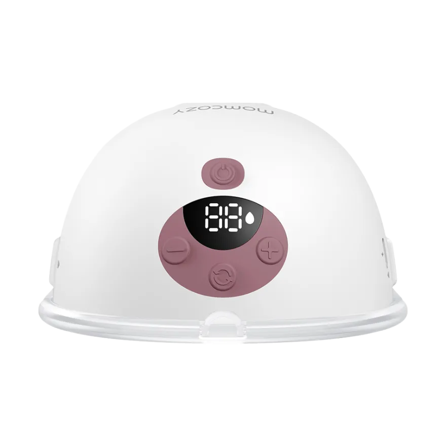 Momcozy M5 bærbar brystpumpe - rød