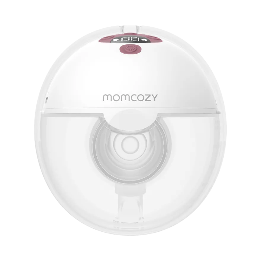 Momcozy M5 bærbar brystpumpe - rød