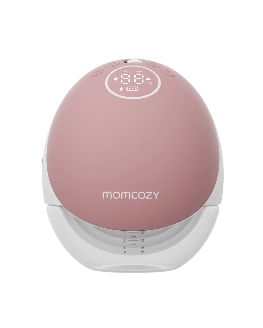 Momcozy M9 bærbar brystpumpe – rød