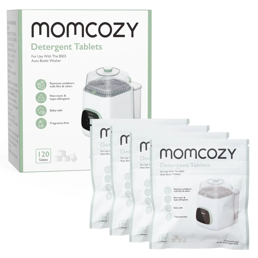 Momcozy opvasketablet til KleanPal Pro flaskerenser