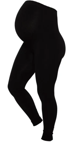 Momkind Gravid leggings m. støttefunktion Sort - L/XL