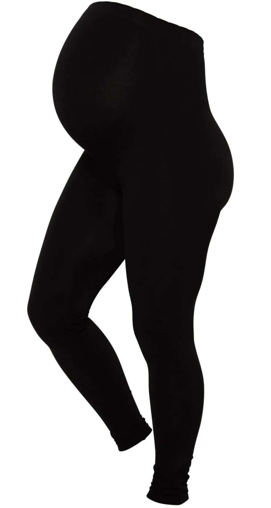 Momkind Gravid leggings m. støttefunktion Sort - L/XL