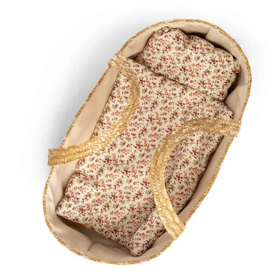 Mosekurv med sengesæt
