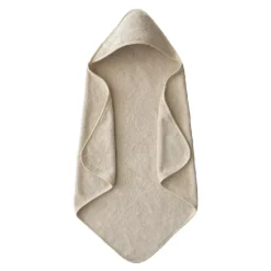 Mushie Hooded Towel Fog