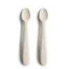 Mushie Silikone Babyskeer 2 - Pak Ivory