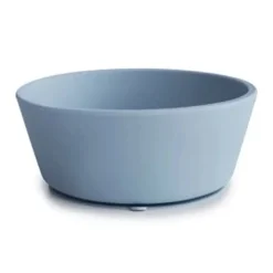 Mushie Silikone Skål Powder Blue