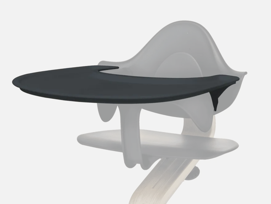 Nomi Tray - Anthracite bakkebord