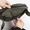 On-the-go mini taske med pusleunderlag - Army Grøn