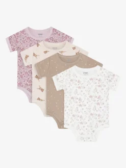 Pippi Kortærmet Body 4 stk - Violet Ice