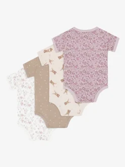 Pippi Kortærmet Body 4 stk - Violet Ice