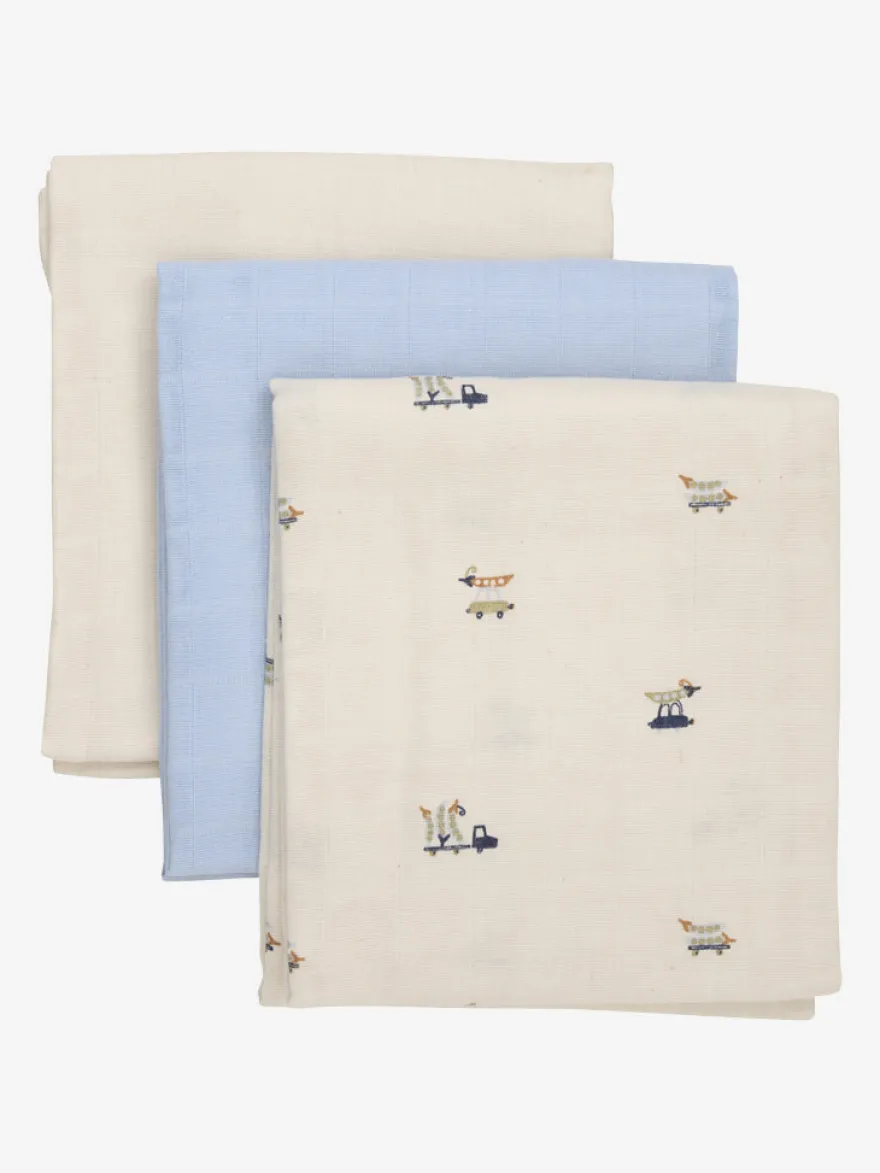 Pippi Stofbleer 3-pak - Cellestial Blue