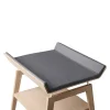 Puslehyndebetræk til Leander Linea™ puslebord - Cool Grey