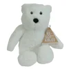Resoftables Bamse - hvid 25 cm