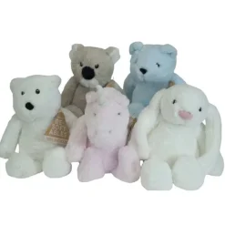 Resoftables Bamse - hvid 25 cm