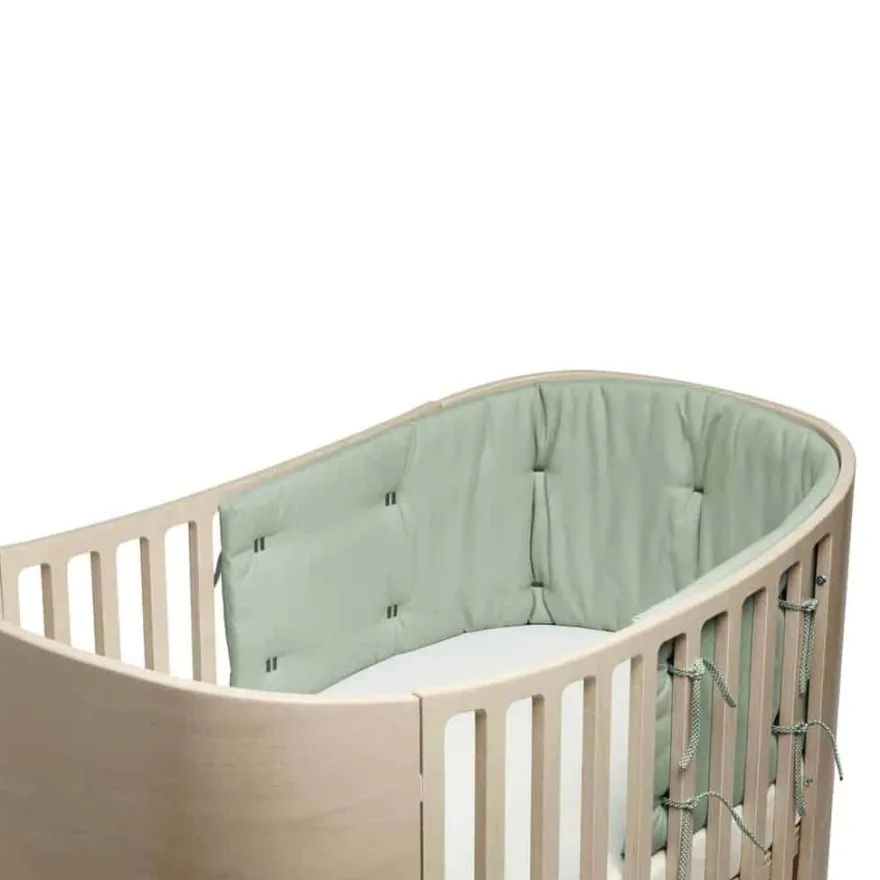 Sengerand til Leander Classic babyseng Sage green