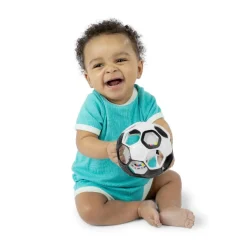 Soccer Oball - fodbold (sort/hvid)