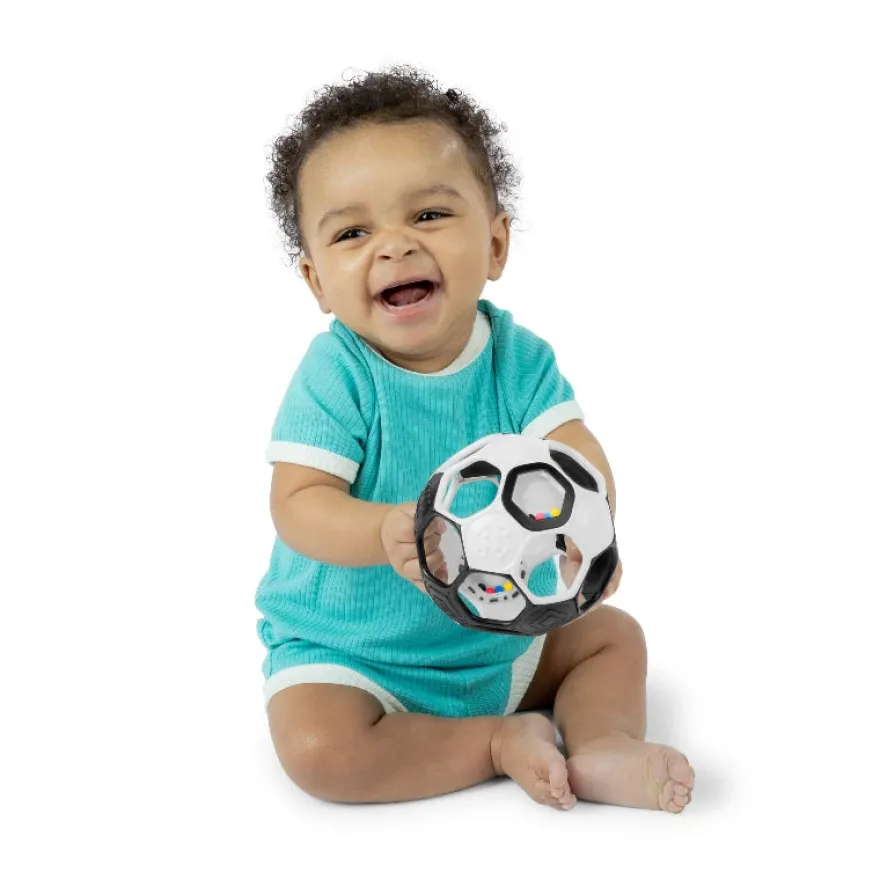 Soccer Oball - fodbold (sort/hvid)