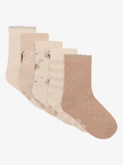 Sokker m. Mønster (5-pack) - Rugby Tan