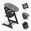 Stokke Tripp Trapp Bundle - Højstol, Babyset og Newborn - Sort