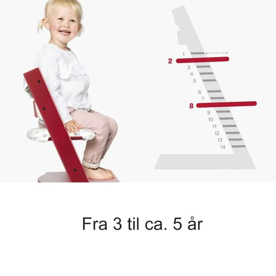 Stokke® Tripp Trapp® Højstol - Whitewash