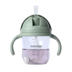 Sugerørskop Tritan 330 ml - Moss Green