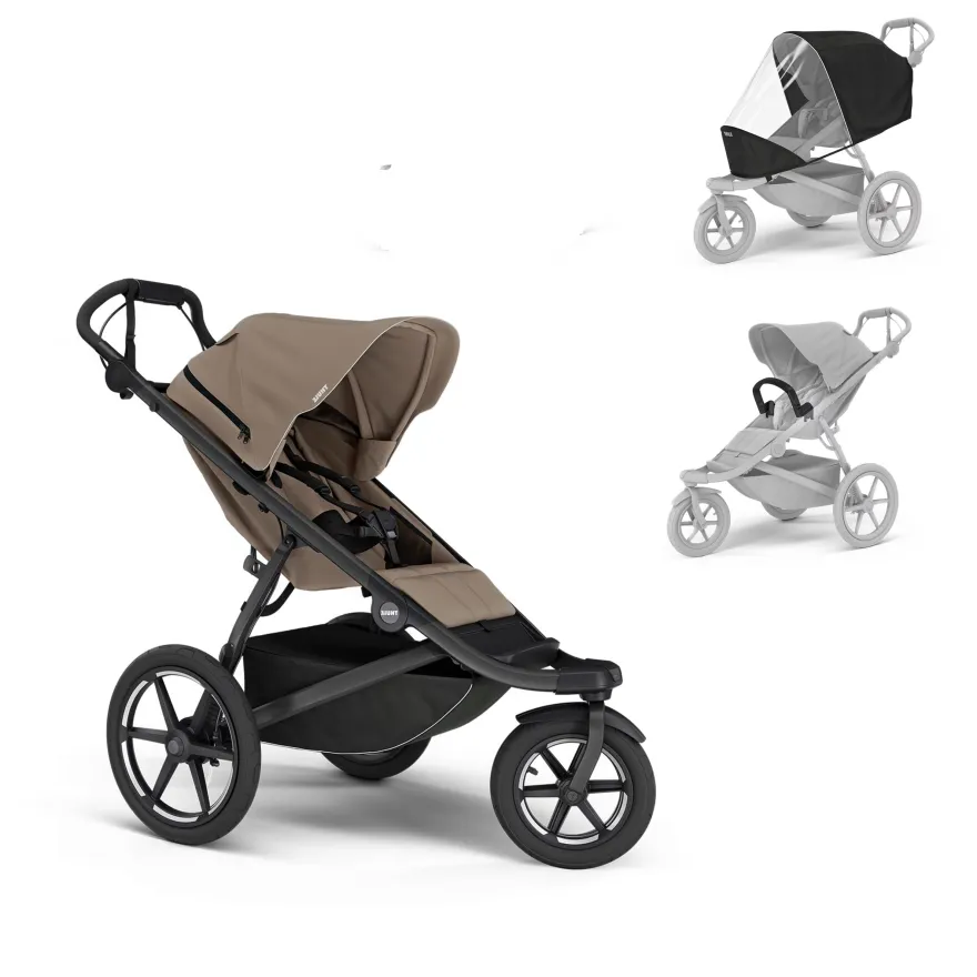 Thule Urban Glide 3 inkl. Tilbehør - Flere Farver