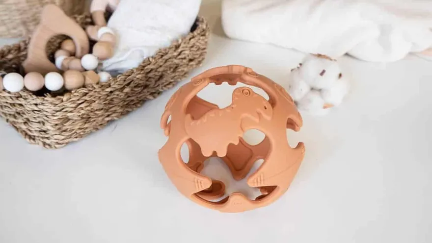 Tiny Tot Silikone Bold Baby Okker