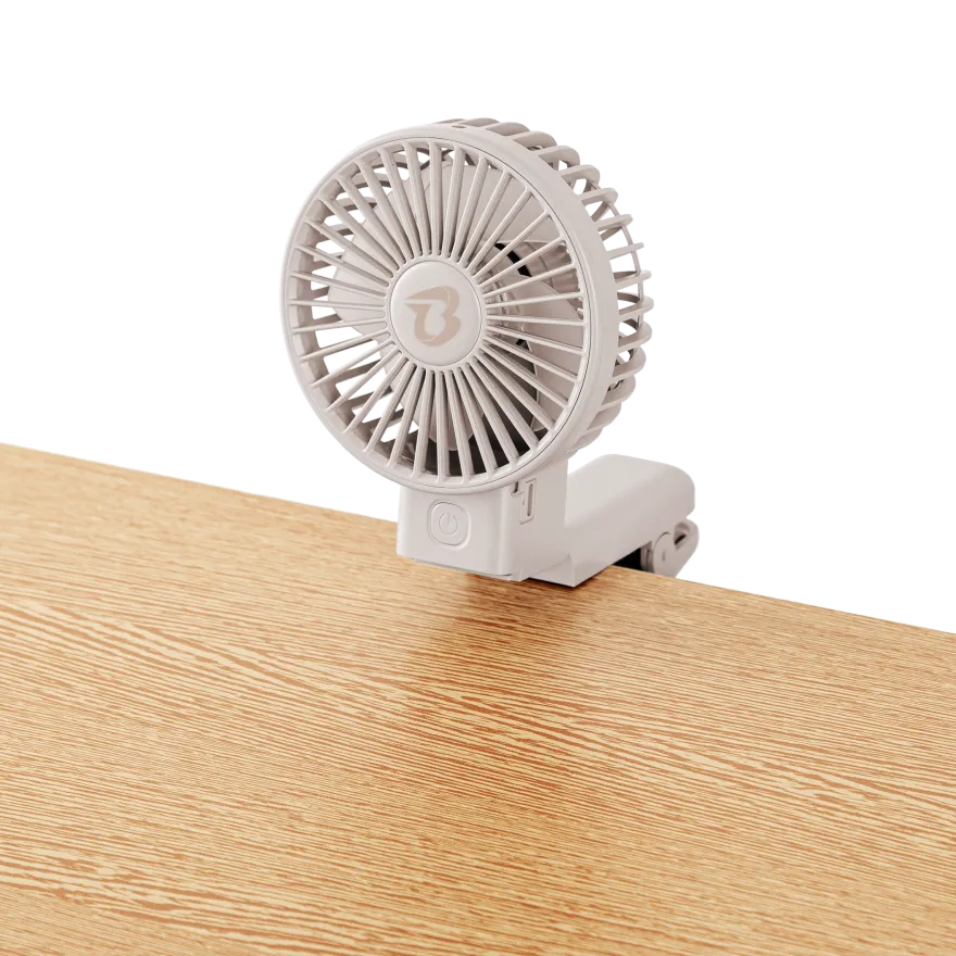 Titaniumbaby Ventilator t/klap- & barnevogn genopladelig - beige