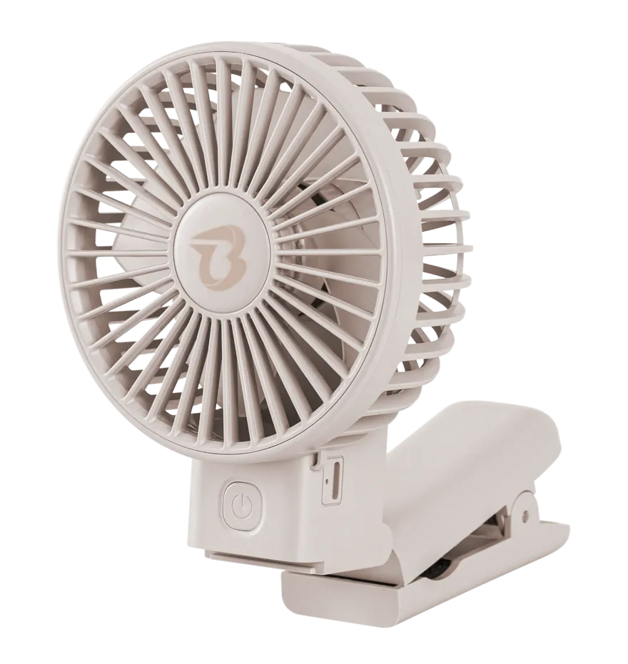 Titaniumbaby Ventilator t/klap- & barnevogn genopladelig - beige
