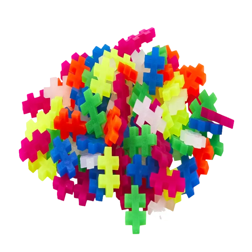 Tube Plus-Plus Mix Neon / 100 pcs.