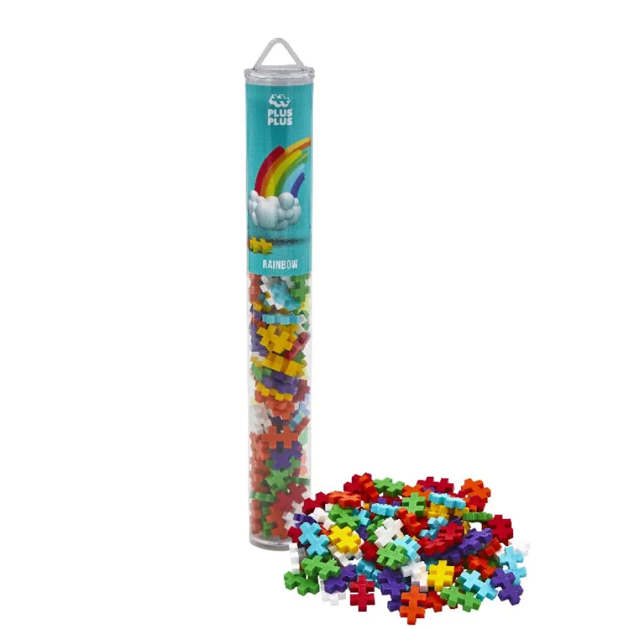 Tube Plus-Plus Rainbow Color mix / 100 pcs Tube
