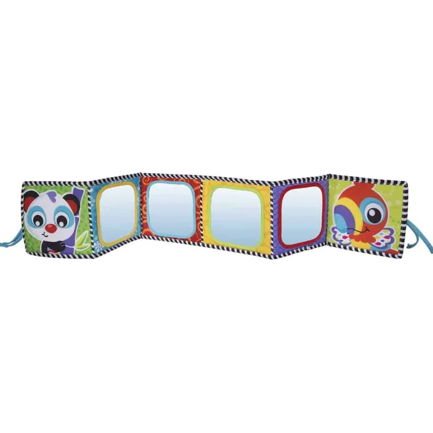 Tummy Time vendbar bog/spejl