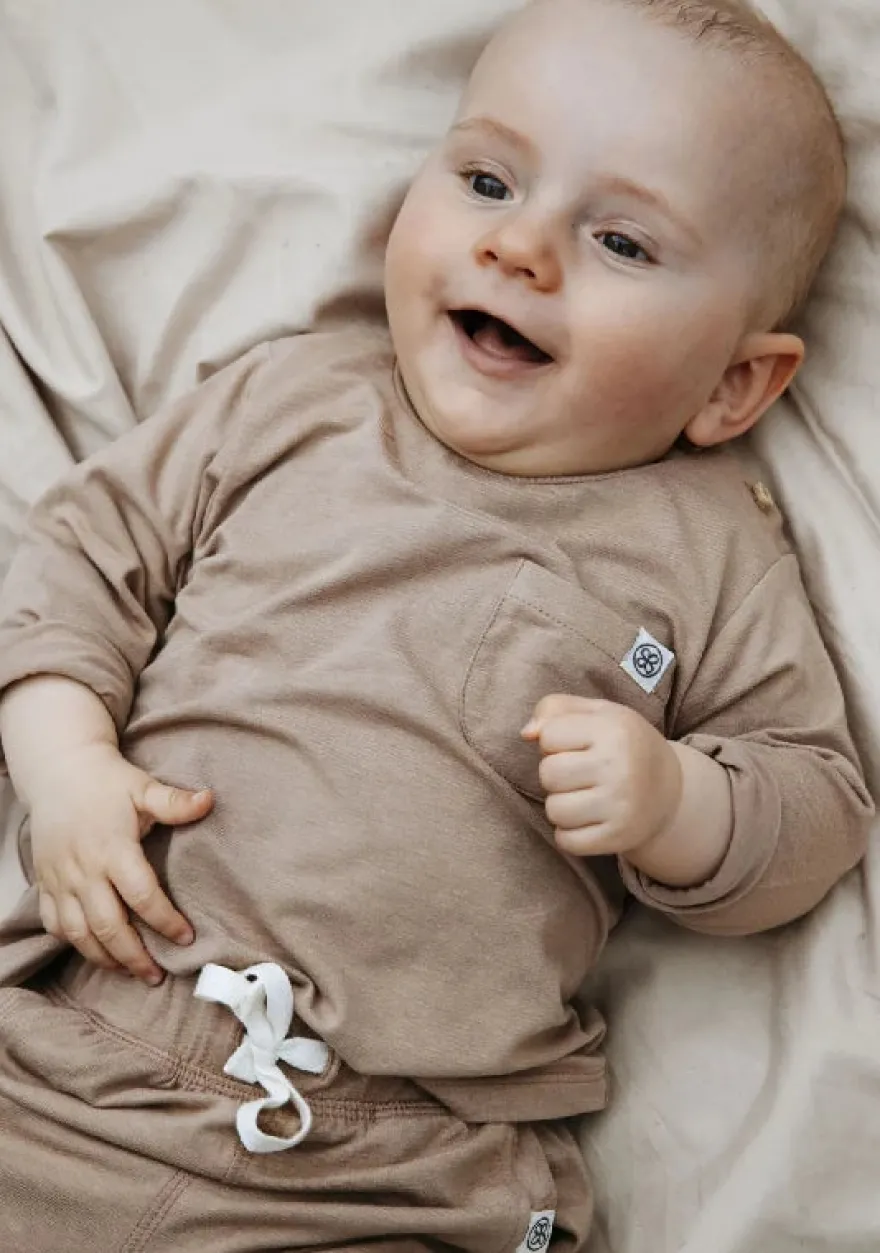 UV Longsleeve - Peanut Brown (18-24m)
